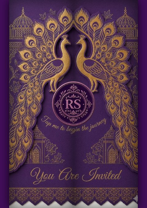 Royal Maharashtrian Wedding invitation design